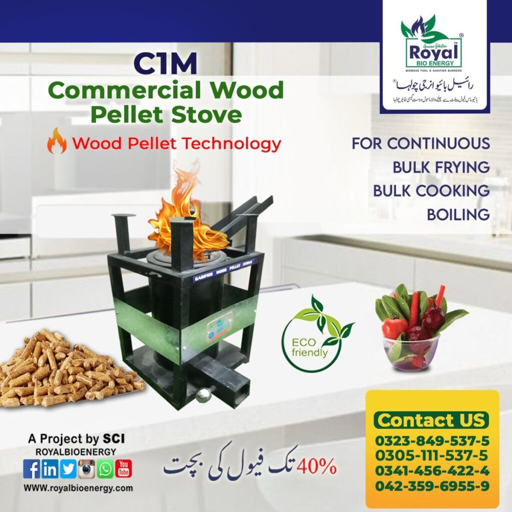 Biomass Commercial Stove